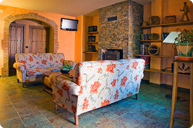 Zona Común. Casa Rural Monfragüe. Parque Nacional de Monfragüe. Cáceres.